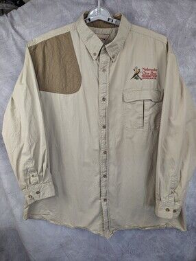 10x Mens 3XL Padded Shoulder Shooting Hunting Shirt Nebraska One Box Pheasant